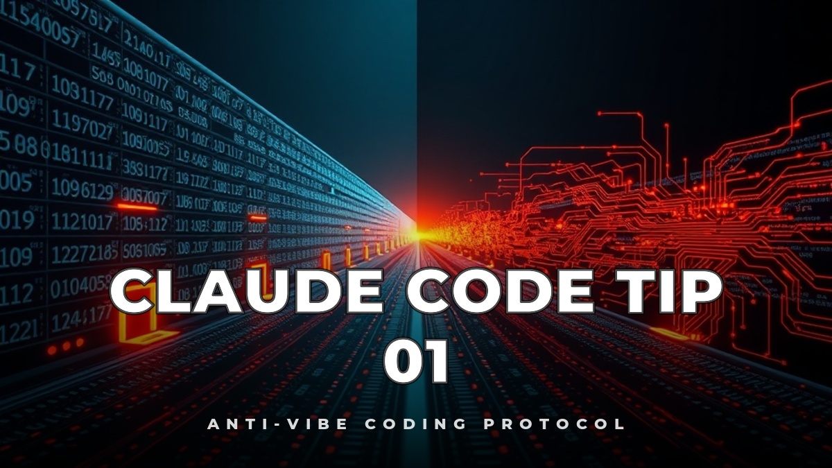 Anti-Vibe Coding Protocol