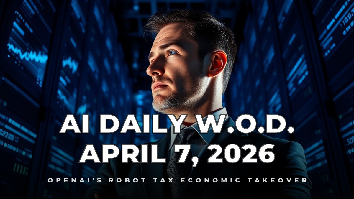 OpenAI's Robot Tax Economic Takeover