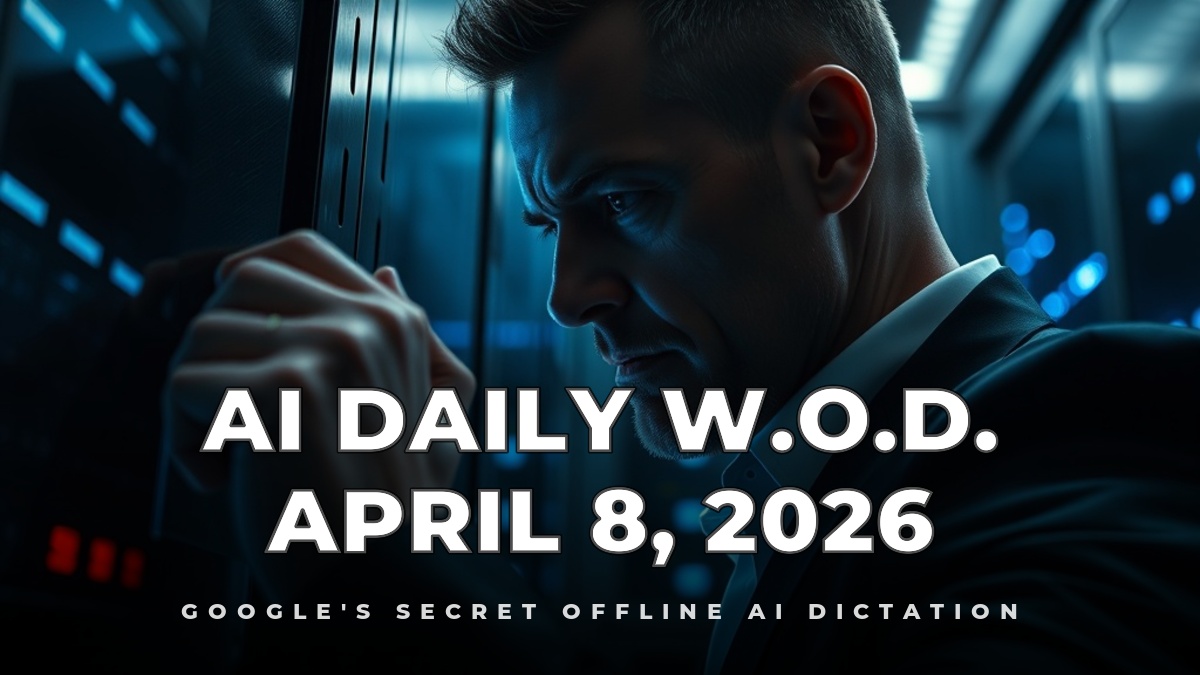 Google's Secret Offline AI Dictation