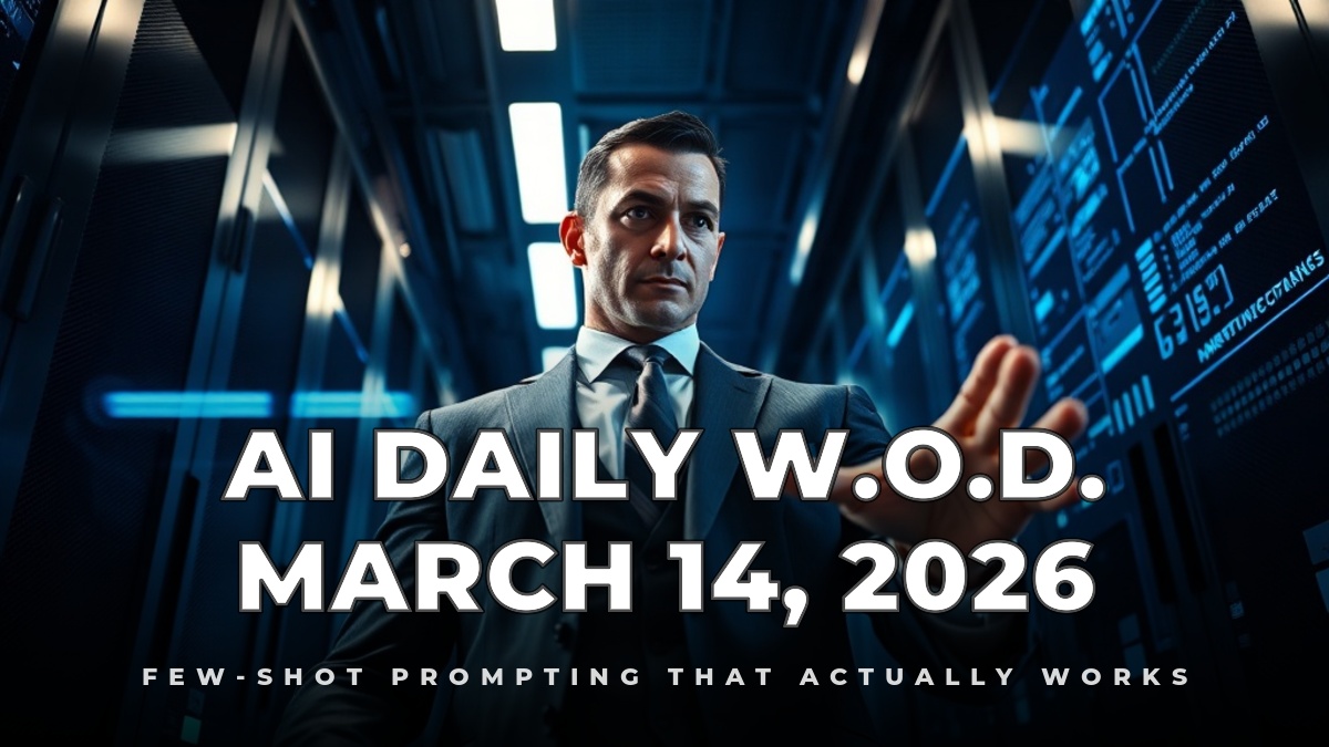 Few-Shot Prompting That Actually Works