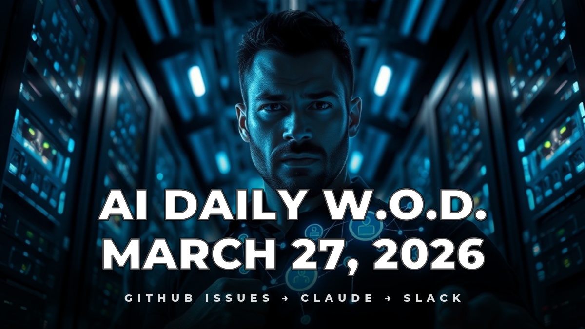 GitHub Issues → Claude → Slack